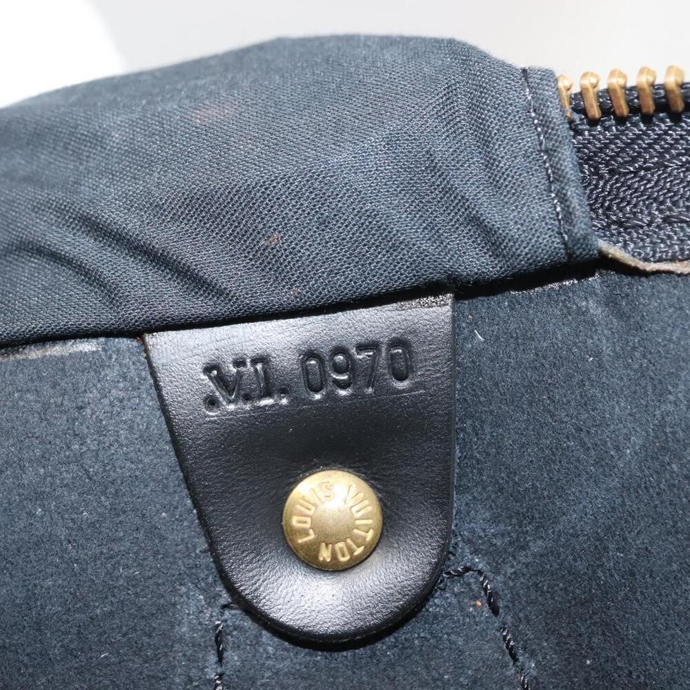 LOUIS VUITTON Epi Speedy 35 Hand Bag Black M42992 LV Auth 150584V - Picture 11 of 16